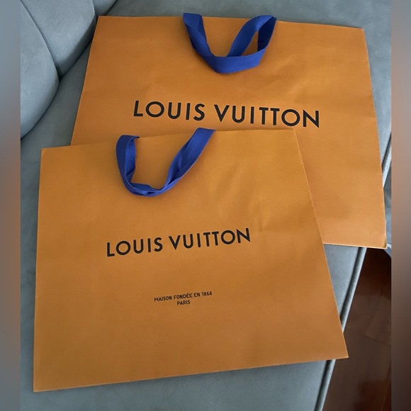 Louis Vuitton Other - Louis Vuitton 2 Empty Shopping Bags
